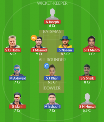 Dream11 SL Team