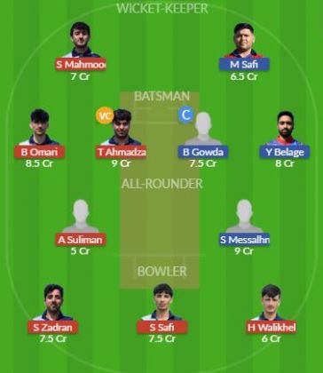 Dream11 SL Team
