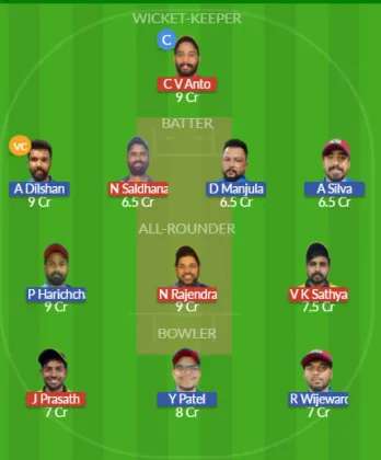 Dream11 SL Team