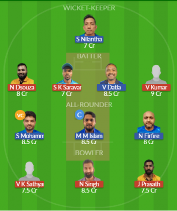 Dream11 SL Team