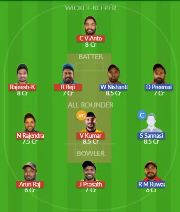 Dream11 SL Team