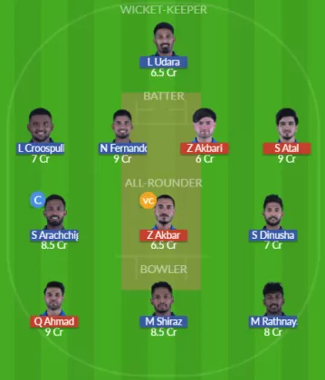 Dream11 SL Team