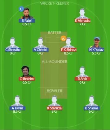 Dream11 SL Team