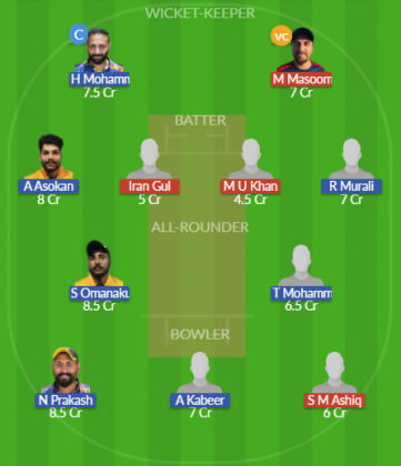 Dream11 SL Team