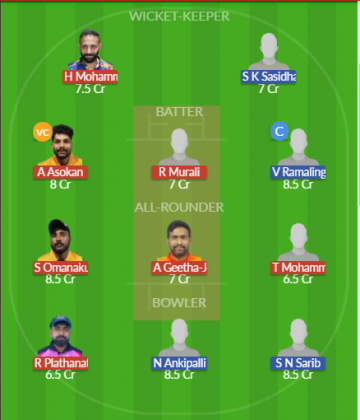 Dream11 SL Team