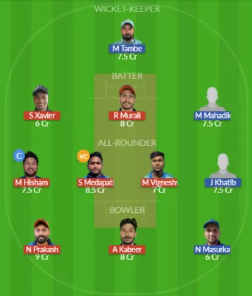 Dream11 SL Team