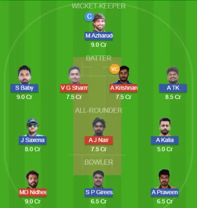 Dream11 SL Team