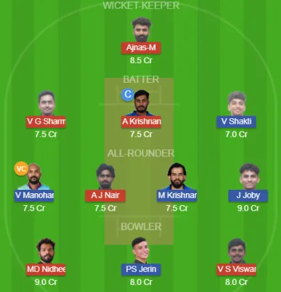 Dream11 SL Team