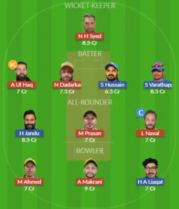 Dream11 SL Team