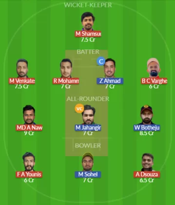 Dream11 SL Team