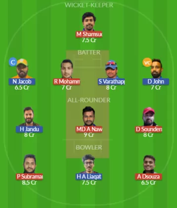 Dream11 SL Team