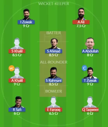 Dream11 SL Team