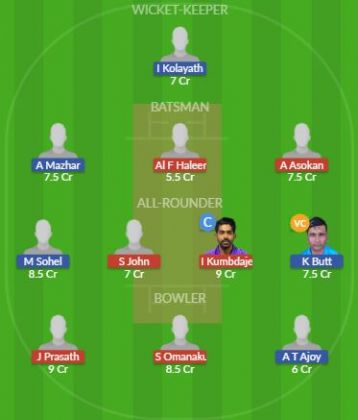 Dream11 SL Team