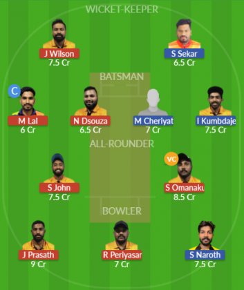 Dream11 SL Team