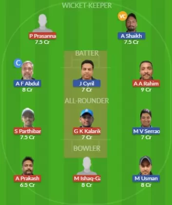 Dream11 SL Team