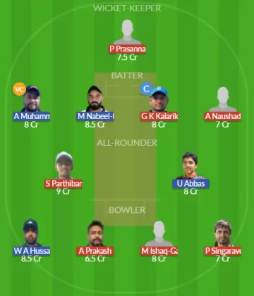 Dream11 SL Team