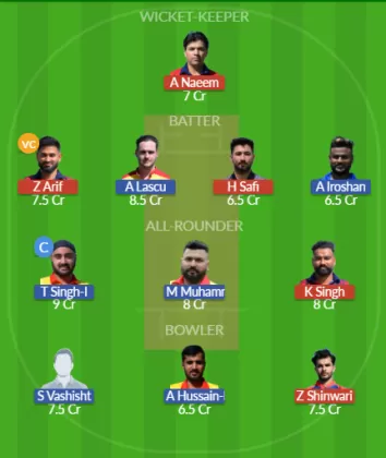 Dream11 SL Team
