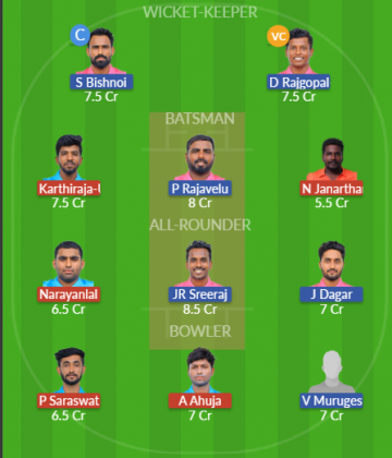 Dream11 SL Team