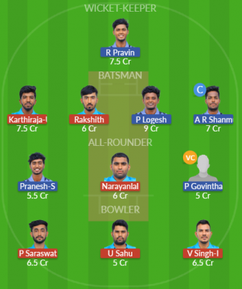 Dream11 SL Team