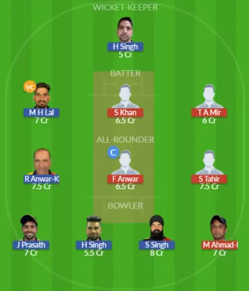 Dream11 SL Team