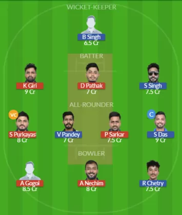 Dream11 SL Team