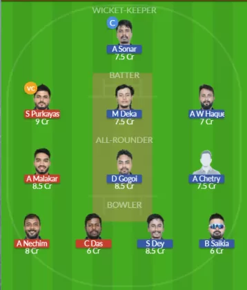 Dream11 SL Team