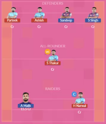 Dream11 SL Team