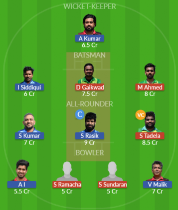 Dream11 SL Team