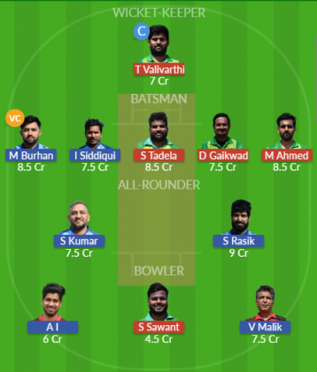 Dream11 SL Team