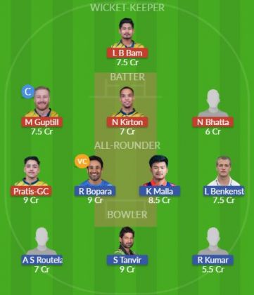 Dream11 SL Team