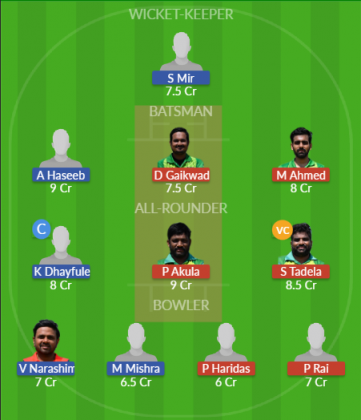 Dream11 SL Team