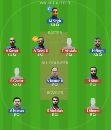 Dream11 SL Team