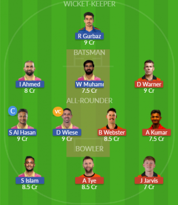 Dream11 SL Team