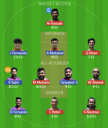 Dream11 SL Team