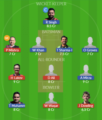 Dream11 SL Team