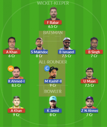 Dream11 SL Team