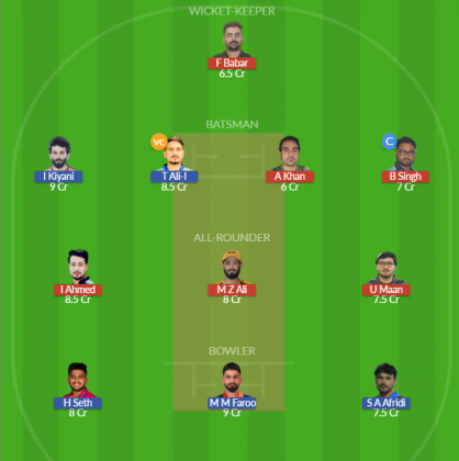 Dream11 SL Team