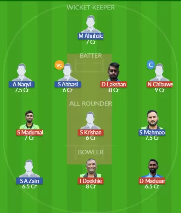 Dream11 SL Team