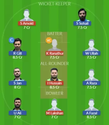 Dream11 SL Team