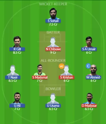 Dream11 SL Team