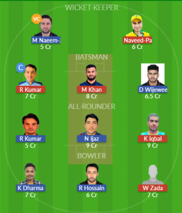 Dream11 SL Team