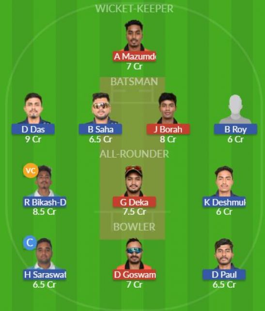 Dream11 SL Team