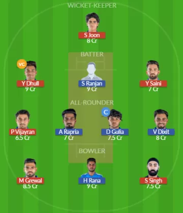 Dream11 SL Team
