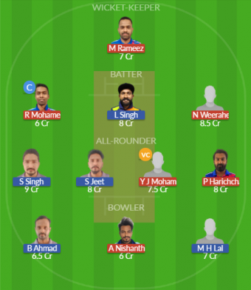 Dream11 SL Team