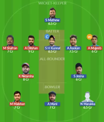 Dream11 SL Team