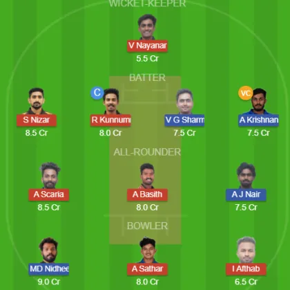 Dream11 SL Team