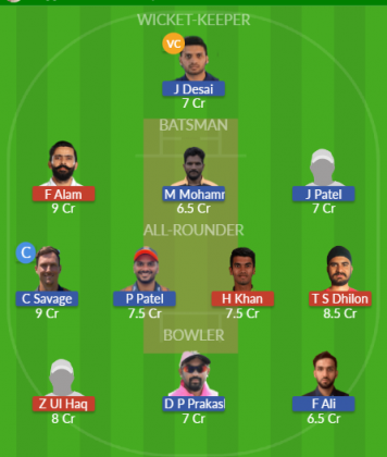 Dream11 SL Team