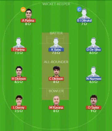 Dream11 SL Team
