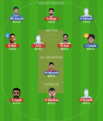 Dream11 SL Team