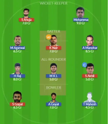 Dream11 SL Team